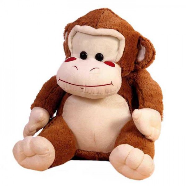 Cute 15 Inch Cream and Brown Curious George Monkey Animal Soft Toy